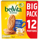 Costco UK BelVita Breakfast Milk & Cereals Breakfast Biscuits 2 x 12 Pack- Buy online at McGrocer