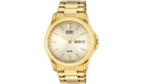 Argos Citizen Eco-Drive Men's Gold Plated Bracelet Watch 40mm- Buy online at McGrocer