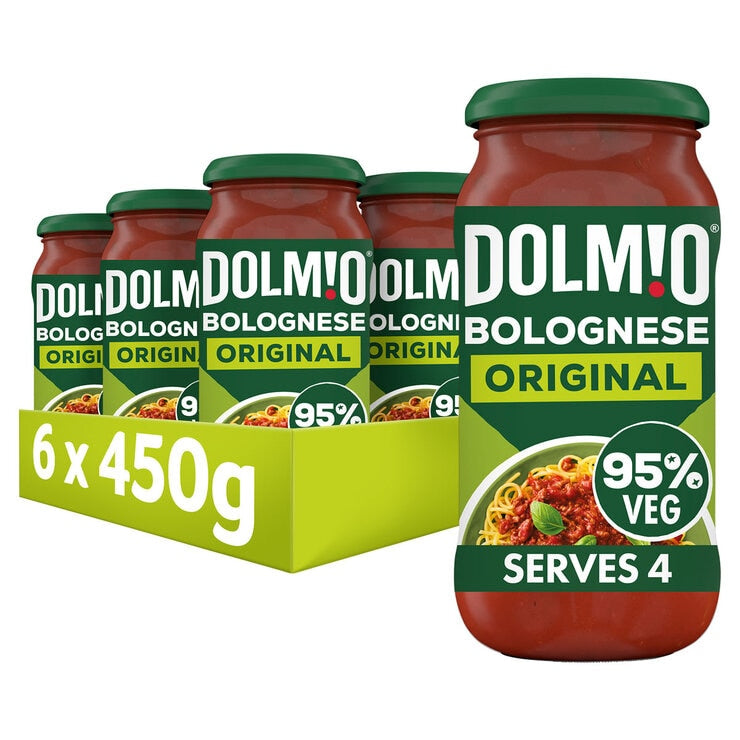 Dolmio Original Bolognese Sauce 6 x 450g - British product
