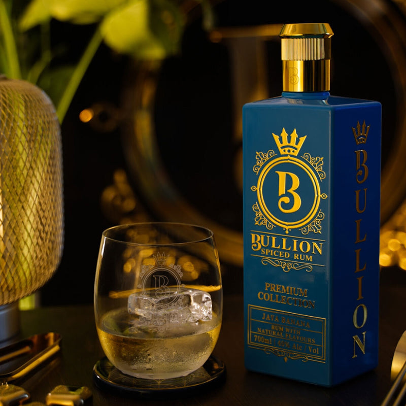 Bullion Java Banana spiced rum 70cl bottle - British product