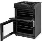 Bush double oven dual fuel cooker black 60cm - British product