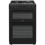Bush double oven dual fuel cooker black 60cm - British product