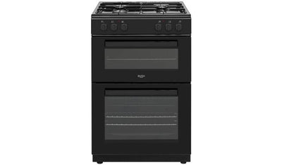 Argos Bush Double Oven Dual Fuel Cooker Black 60cm- Buy online at McGrocer