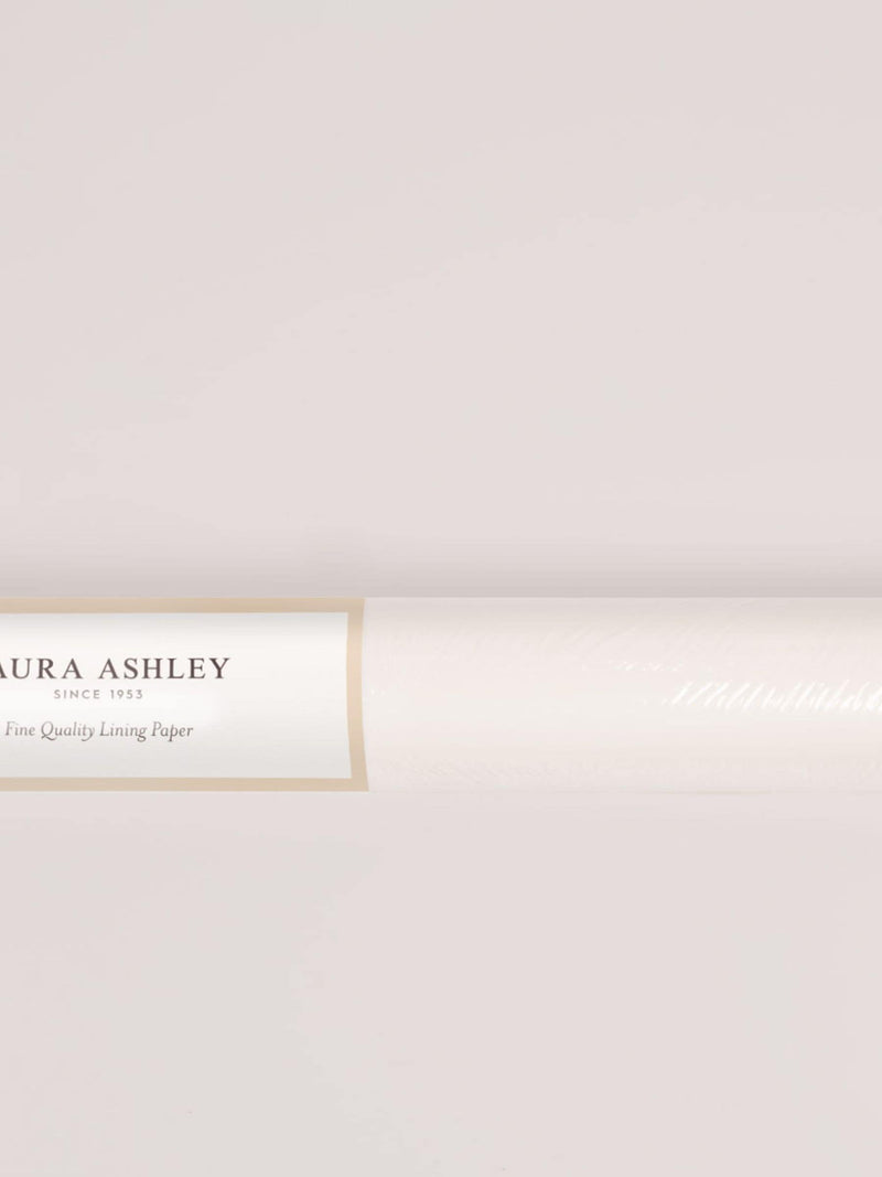 Laura Ashley white lining paper 10m roll, UK version