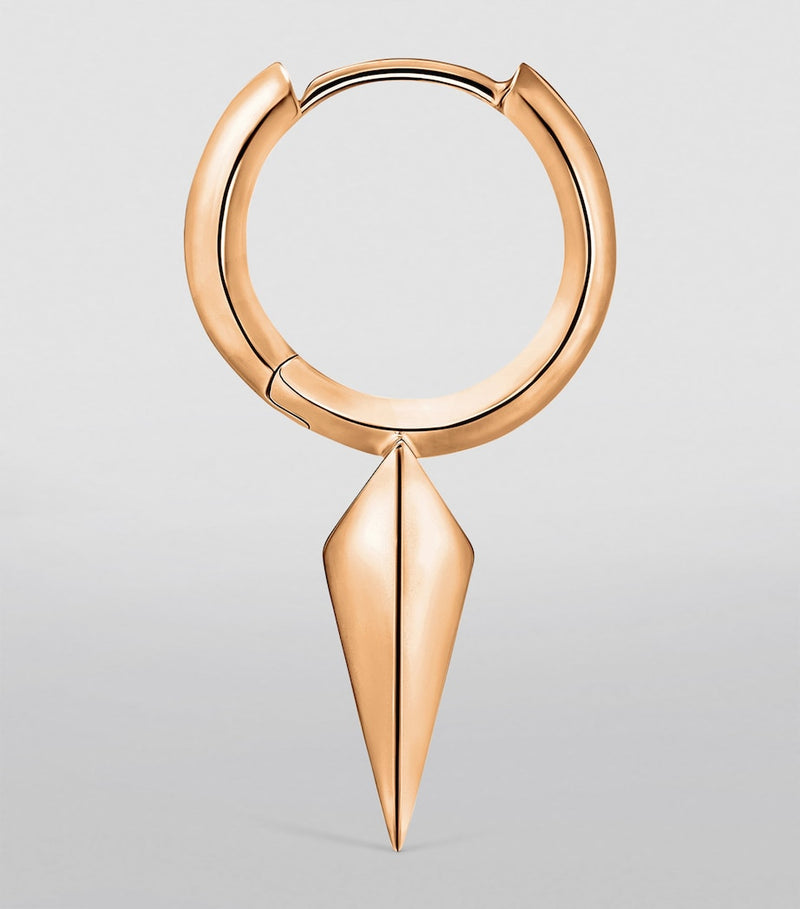 Maria Tash faceted spike hoop earring 6.5mm - British product