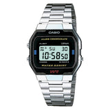 Casio Chronograph silver stainless steel watch 34mm - British product
