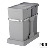 Costco UK EKO Deco Duo Pull-out Recycling Bin 35L (20+15L)- Buy online at McGrocer