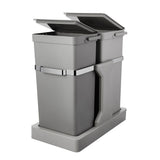 EKO Deco Duo pull out recycling bin 20+15L - British product