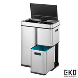 EKO Mirage Plus recycling bin 30+15+15L (British brand)