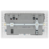 Masterplug double USB socket pack of 2 (British brand)