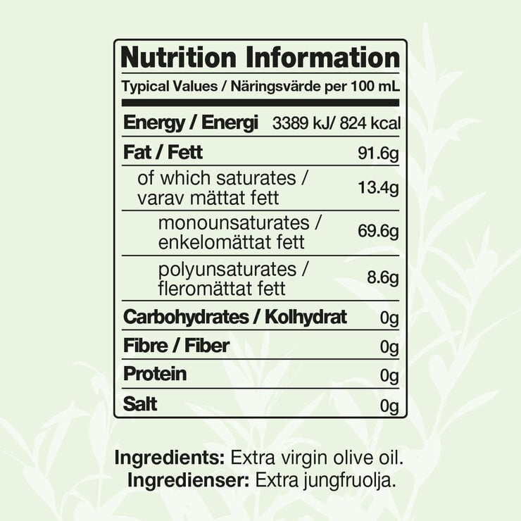 Kirkland Signature Olive Oil Extra Virgin 1L, UK version