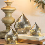 Evergreen LED glass raindrops set 3-piece (British brand)