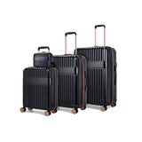 Rock Selene 4 piece hardside luggage set, imported from the UK