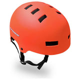Cross BMX bike helmet in orange for 54-58cm head circumference, UK version