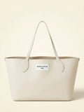 Mulberry suede tote bag with tree design (British brand)