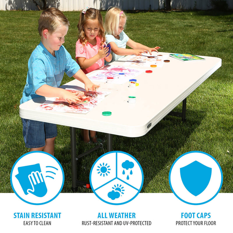 Lifetime commercial folding table 6ft 20 pack - British product