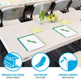 Lifetime commercial folding table 6ft 20 pack - British product
