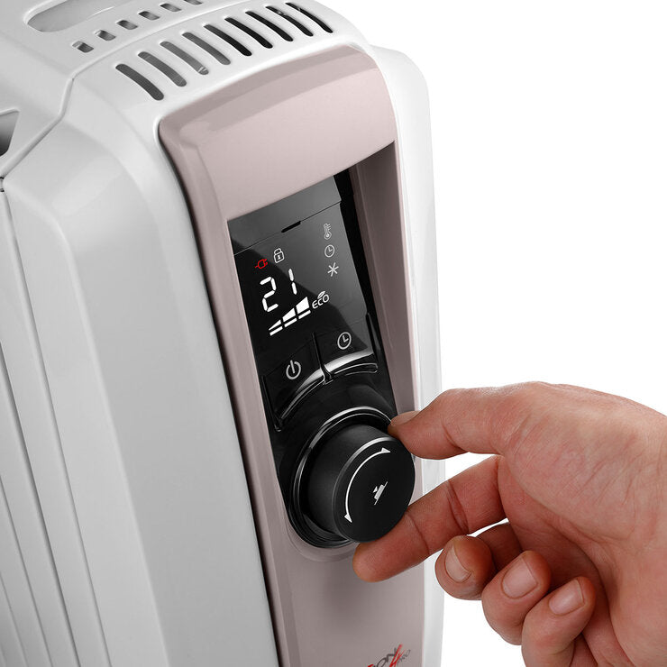 De'Longhi Dragon 4 oil filled radiator 2.5kW, imported from the UK