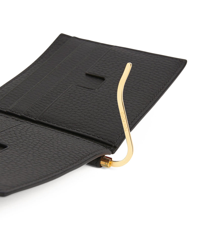 TOM FORD leather money clip wallet (British brand)