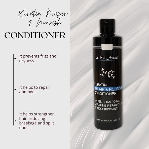 Dr Ever Youth keratin repair conditioner 300ml - British product