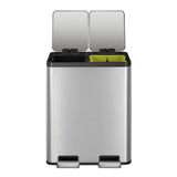 EKO Ecocasa 60L stainless steel recycling bin, imported from the UK