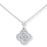 Costco UK Costco 0.40ctw Round Brilliant Cut Diamond Pendant Necklace White Gold 18ct- Buy online at McGrocer