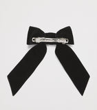 Tartine et Chocolat velvet hair bow with crystal starry night embellishments (British brand)