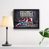 Royal Mail The Who framed stamp set, UK version