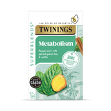 Holland & Barrett Twinings Superblends Metabolism Peppermint Herbal Infusion 20 Tea Bags- Buy online at McGrocer