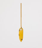 Christian Louboutin leather banana bag charm, imported from the UK