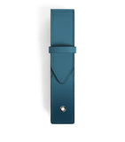 Montblanc leather pen pouch ombré colourway, imported from the UK