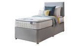 Silentnight Single Divan Bed Grey (British brand)
