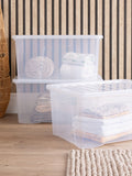 Wham clear storage boxes 60L, imported from the UK