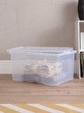 Wham clear storage boxes 60L, imported from the UK