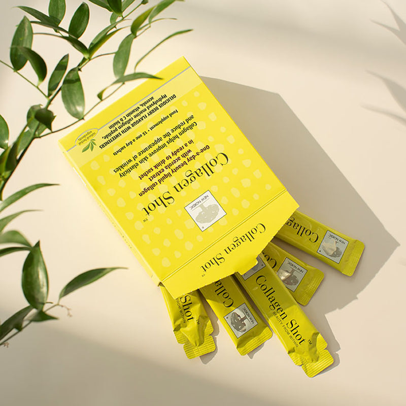 New Nordic Collagen Shot berry flavour 15 sachets, imported from the UK