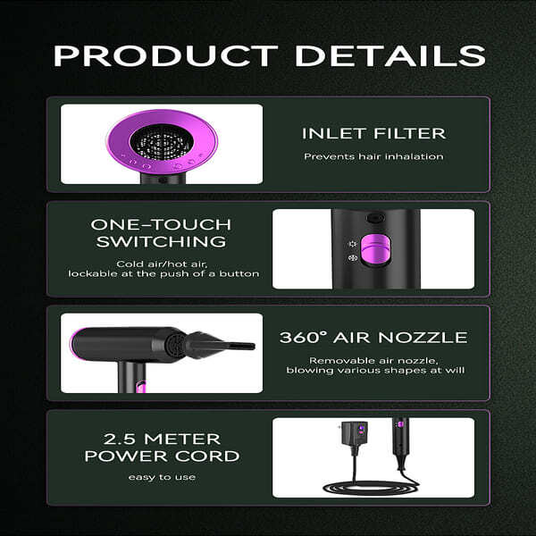 ErthBeauty Professional Pro hair dryer, UK version