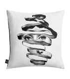 Fornasetti Tema e Variazioni No. 18-297 cushion 40cm x 40cm - British product