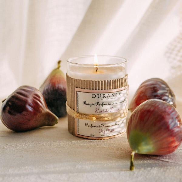 Durance Perfumed Handmade Candle Fig Milk 180g