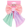 Large double face bow made from polyester materials, UK version