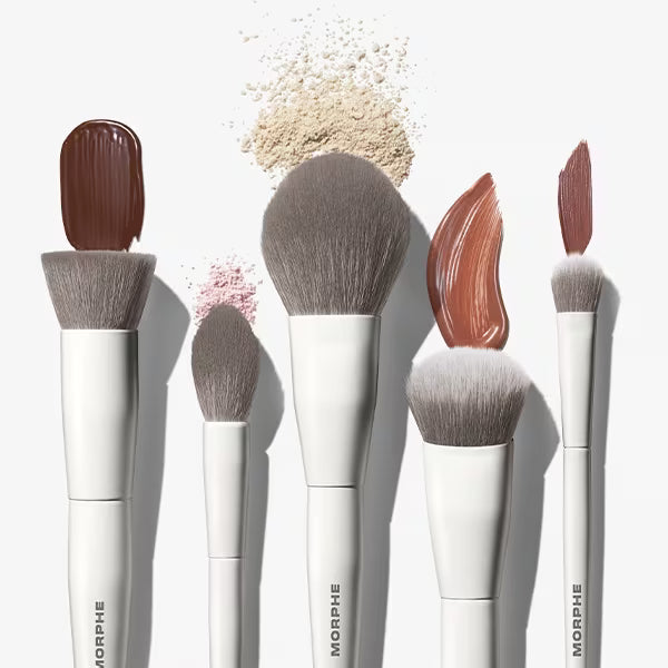 Morphe Portrait Mode 5 Piece Face Brush Set, imported from the UK