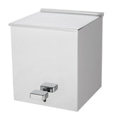 Harrods Zodiac Chrome Square Pedal Bin- Buy online at McGrocer
