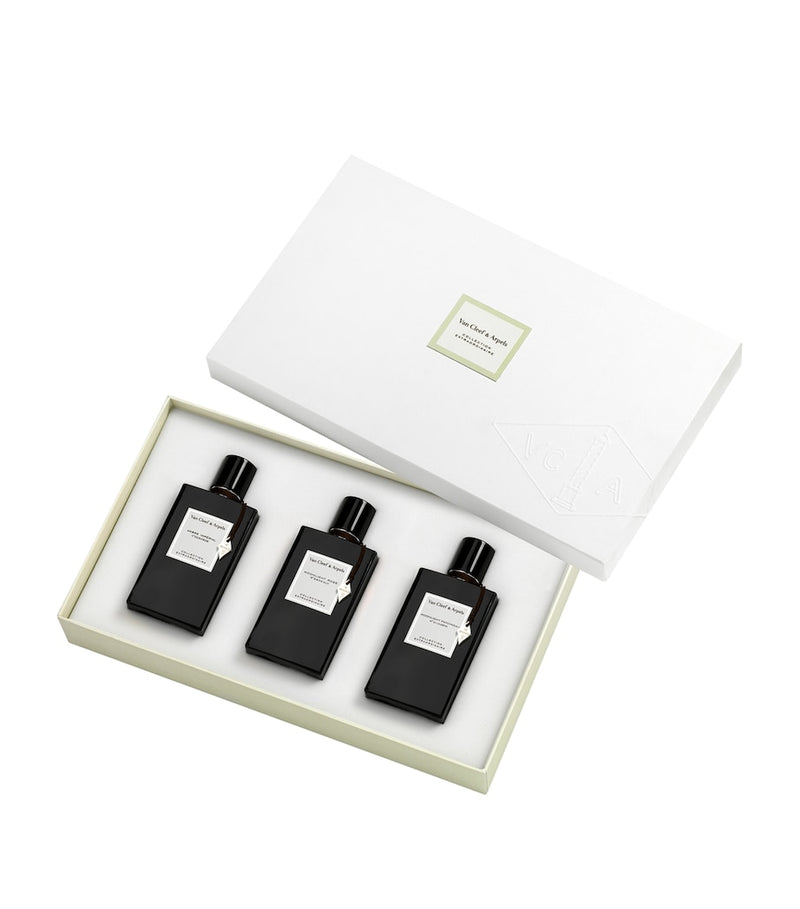 Van Cleef & Arpels Collection Extraordinaire travel fragrance gift set 3 x 45ml, UK version