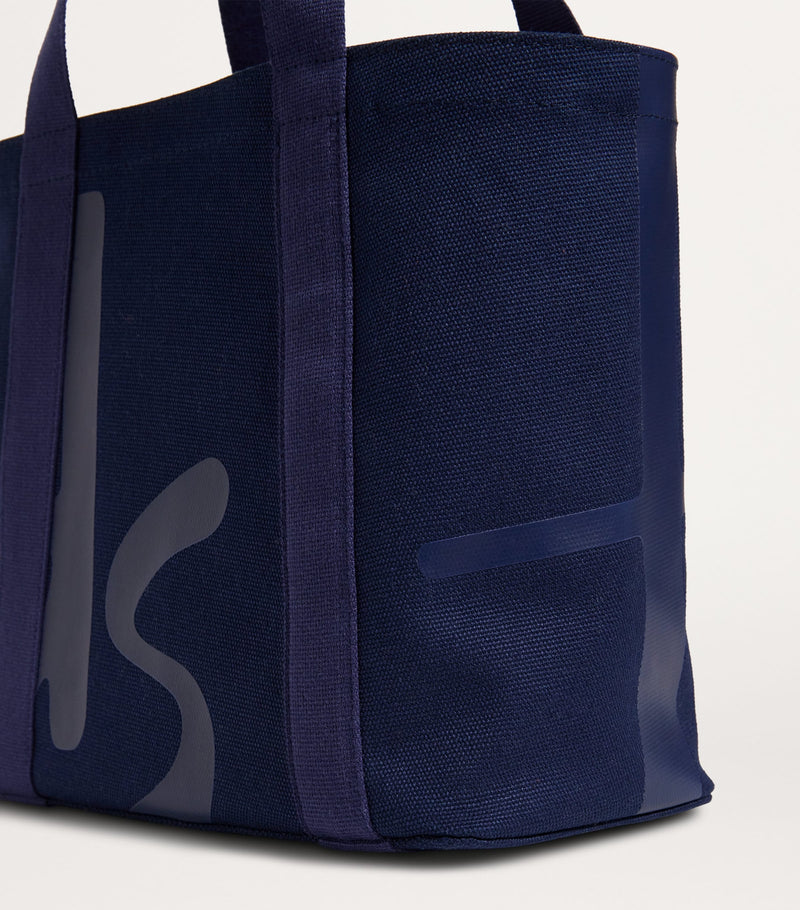 Harrods mini cotton logo tote bag, UK version