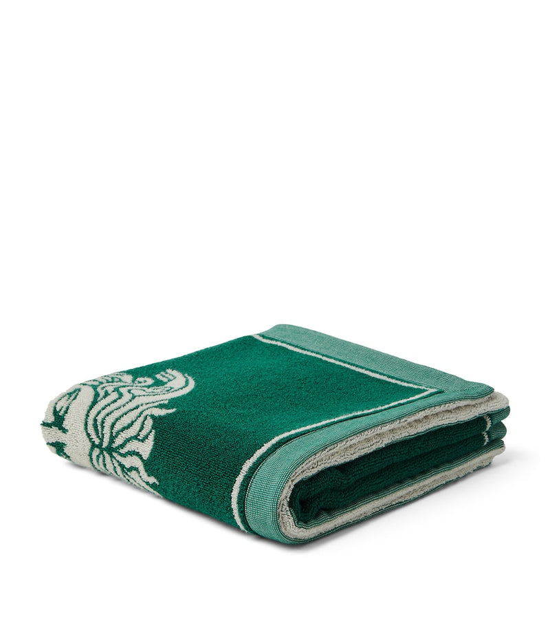 Versace Medusa towel jacquard (British brand)