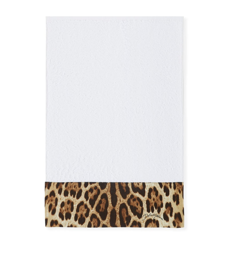 Dolce&Gabbana Leopardo bath towel set of 5 - British product