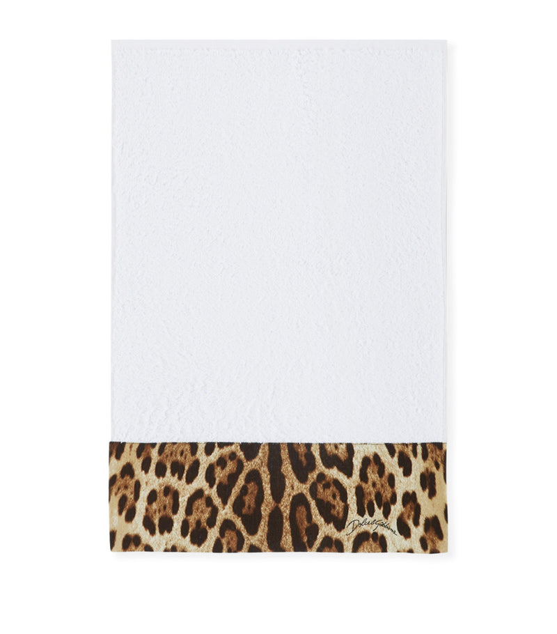 Dolce&Gabbana Leopardo bath towel set of 5 - British product
