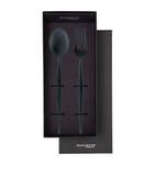 Bugatti serving set Natura 2-piece stainless steel, imported from the UK