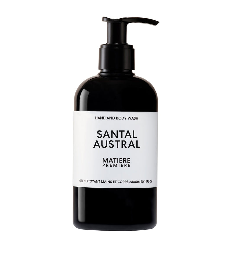 Matiere Premiere Santal Austral hand and body wash 300ml, UK version