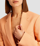Persée yellow gold diamond 7-stone Danaé necklace, UK version