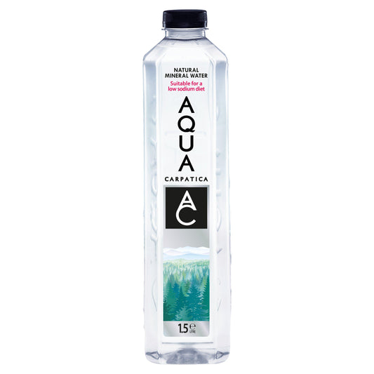 Aqua Carpatica Natural Still Mineral Water 1.5L GOODS Sainsburys   